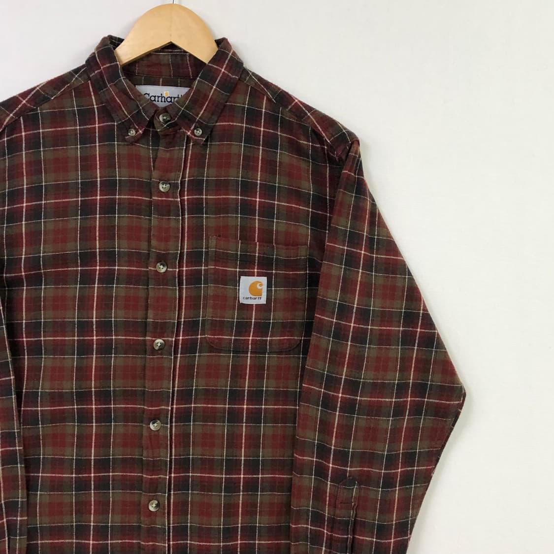 L 칼하트 체크 셔츠 상품이미지1