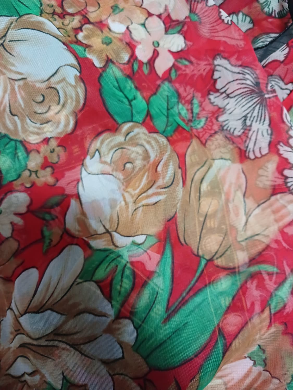 모리걸 튤립 플라워 스카프  상품이미지2