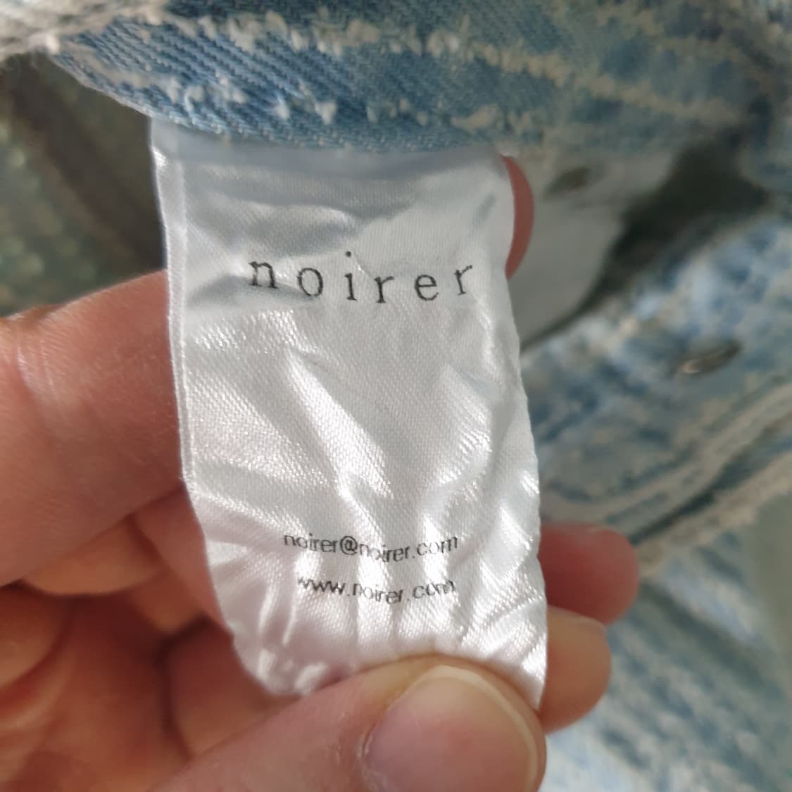 [무료배송] noirer 데님 팬츠 상품이미지3
