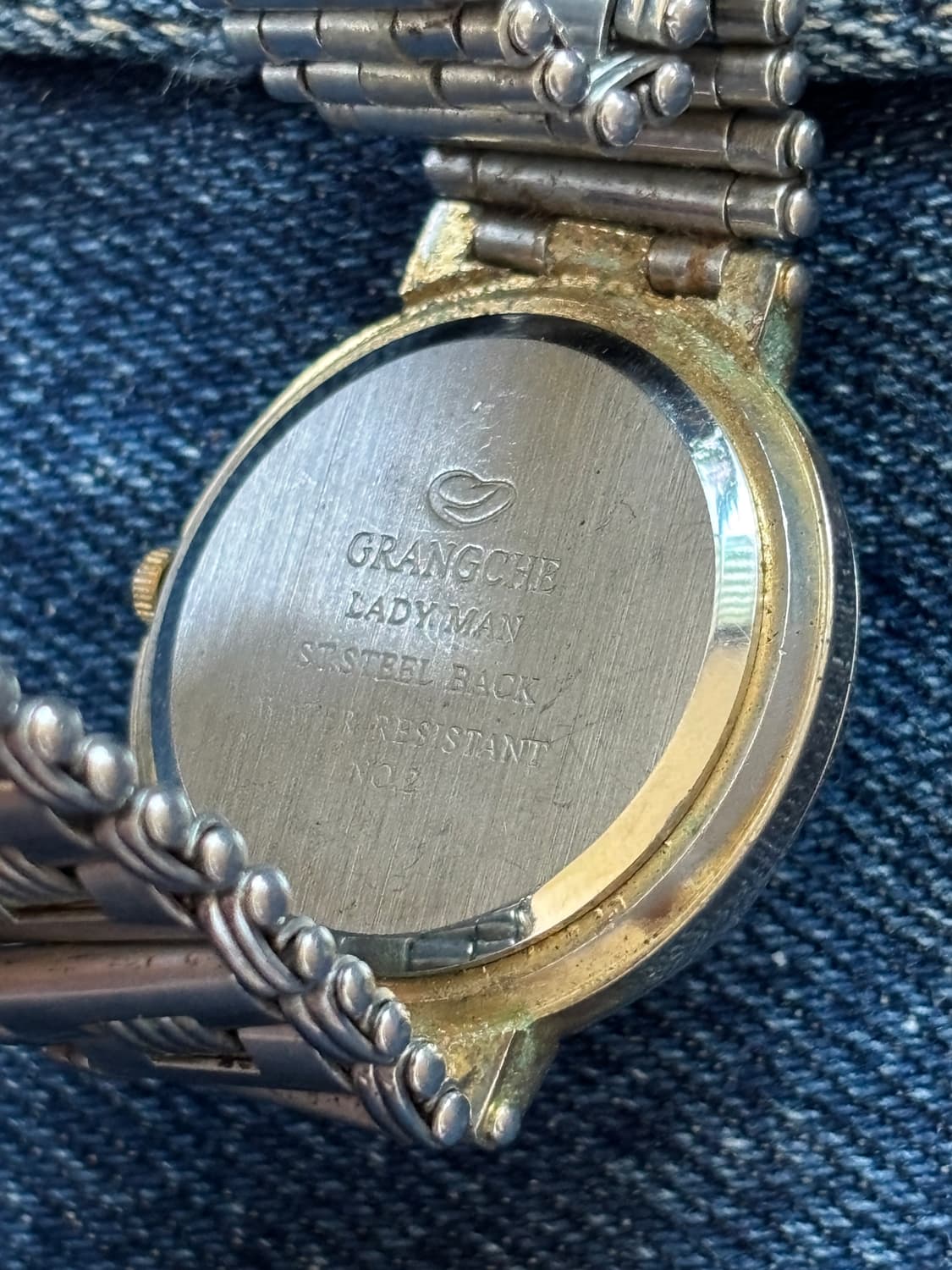 vintage grangche lady man metal watch 상품이미지5