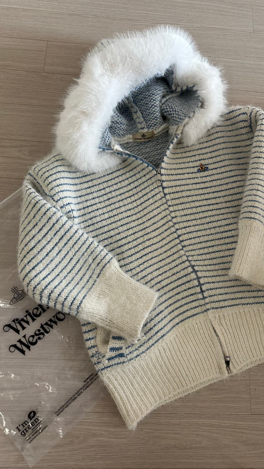 비비안웨스트우드 니트집업 상품이미지4