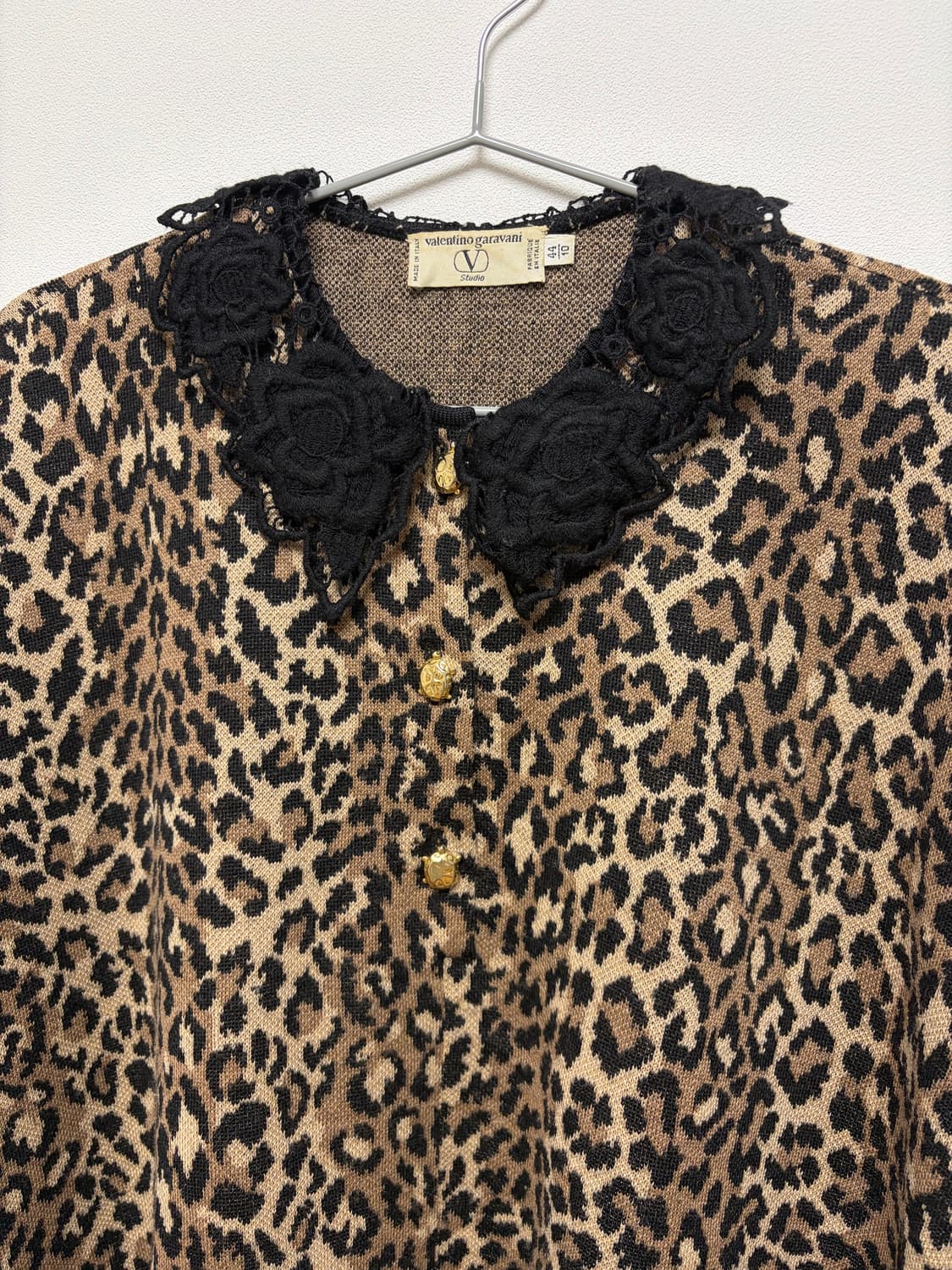 발렌티노 레오파드 블라우스 니트 상품이미지3