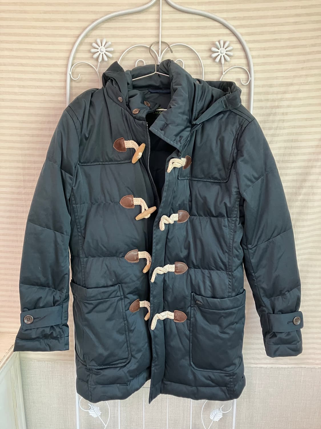 jpn vintage 라코스테 네이비 더플 롱패딩  상품이미지7