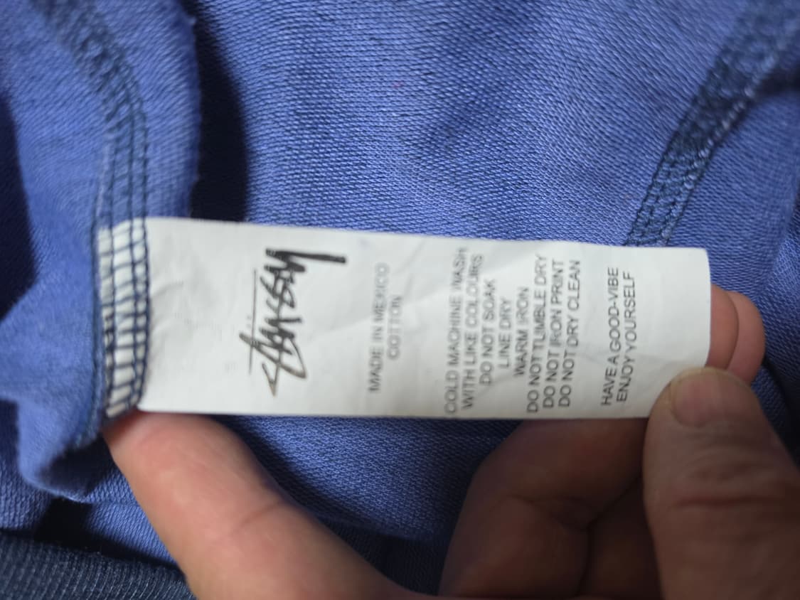 스투시블루맨투맨 L 상품이미지7