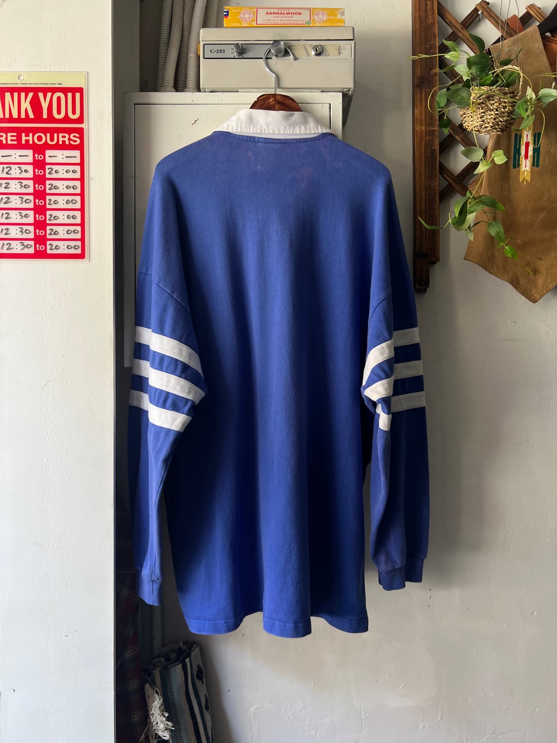 [2XL]90's 아디다스 USA 오버핏 럭비 티셔츠 상품이미지8