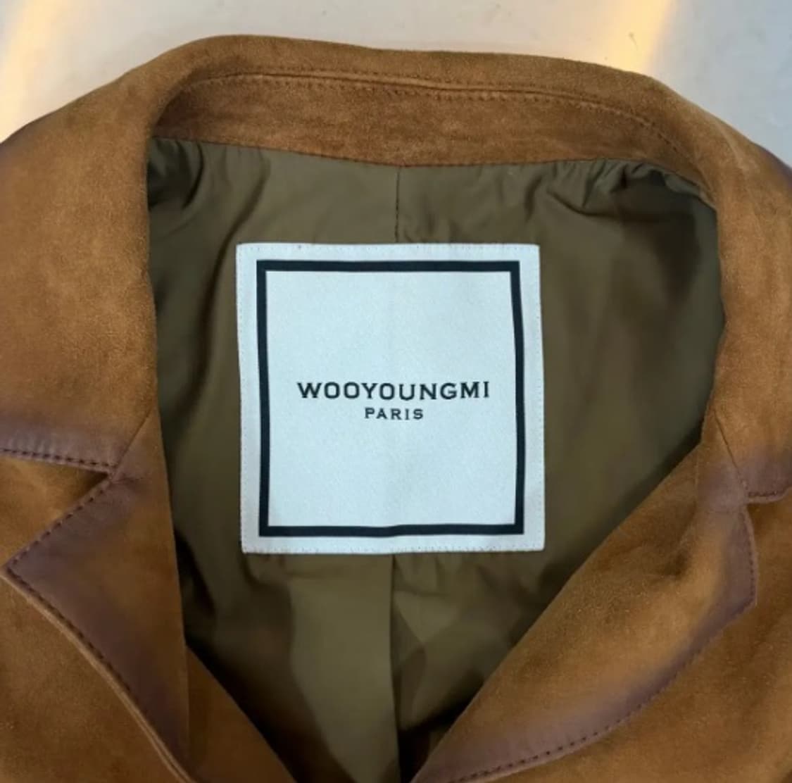 [정품] 우영미 24FW 고트 스웨이드 자켓 고트스킨 상품이미지4