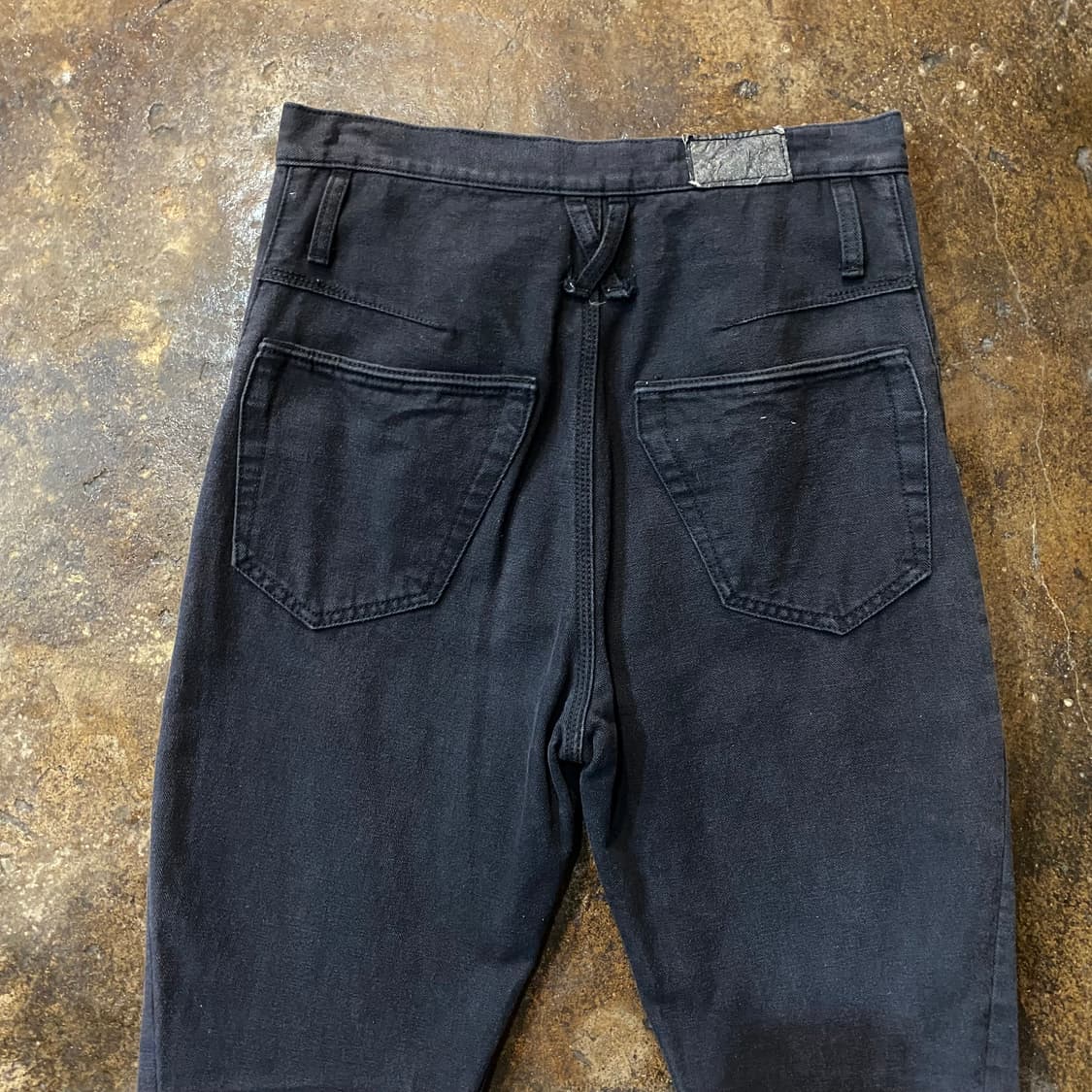 (2) kozaburo 에이징 부츠컷 3D 팬츠 상품이미지6