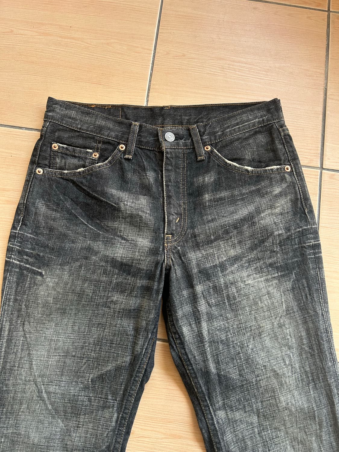 00‘s 리바이스517부츠컷 블랙 30in 상품이미지2