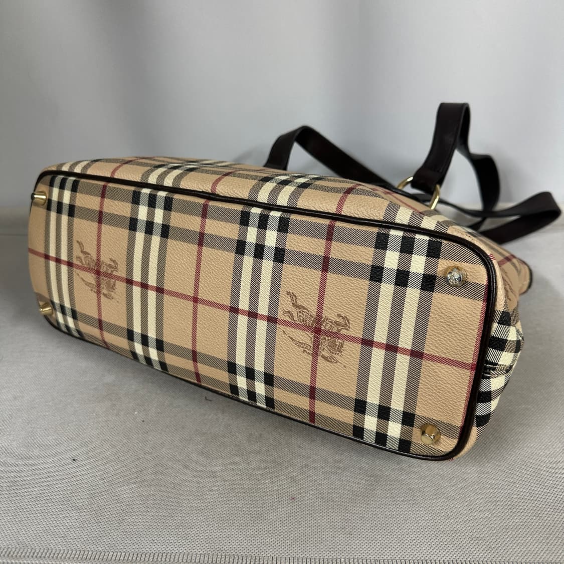 빈티지 버버리 노바체크 솔뎌백 상품이미지3