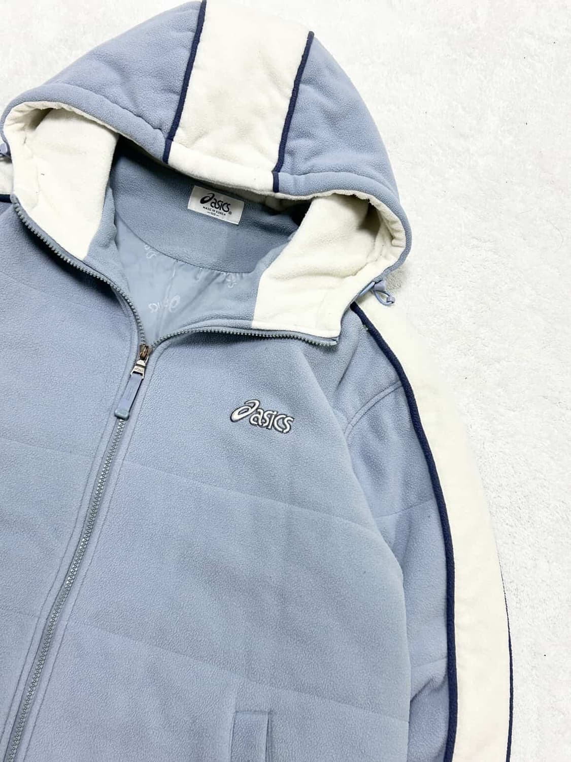 아식스 00‘s 뮤트하늘 플리스 자켓 상품이미지7
