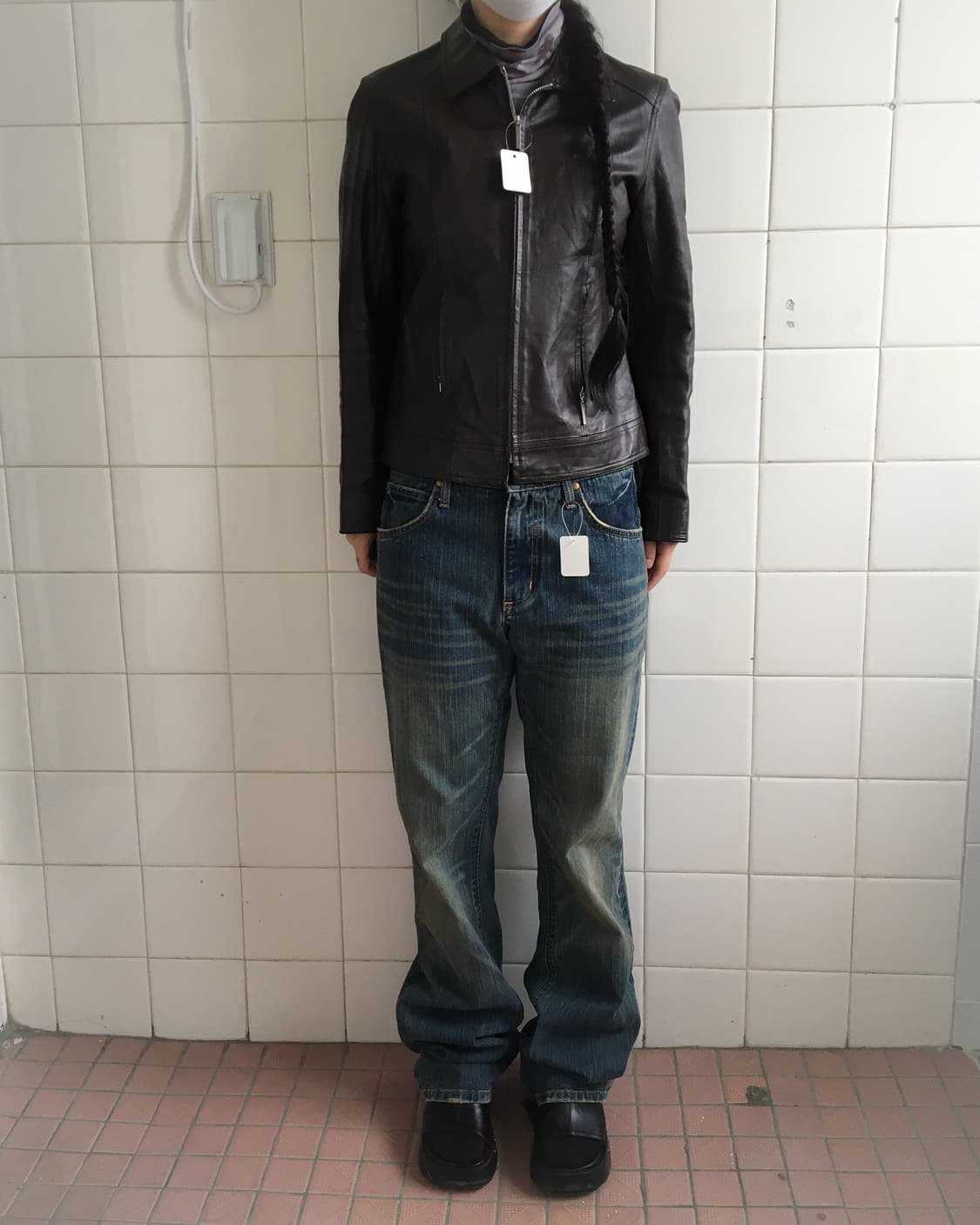 Fake leather jacket 상품이미지6
