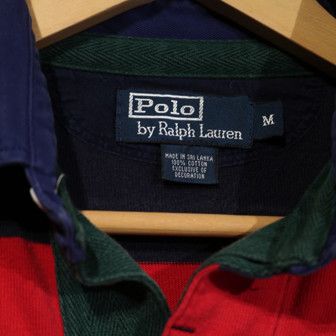 폴로랄프로렌 카라 티셔츠 M 럭비티 상품이미지2