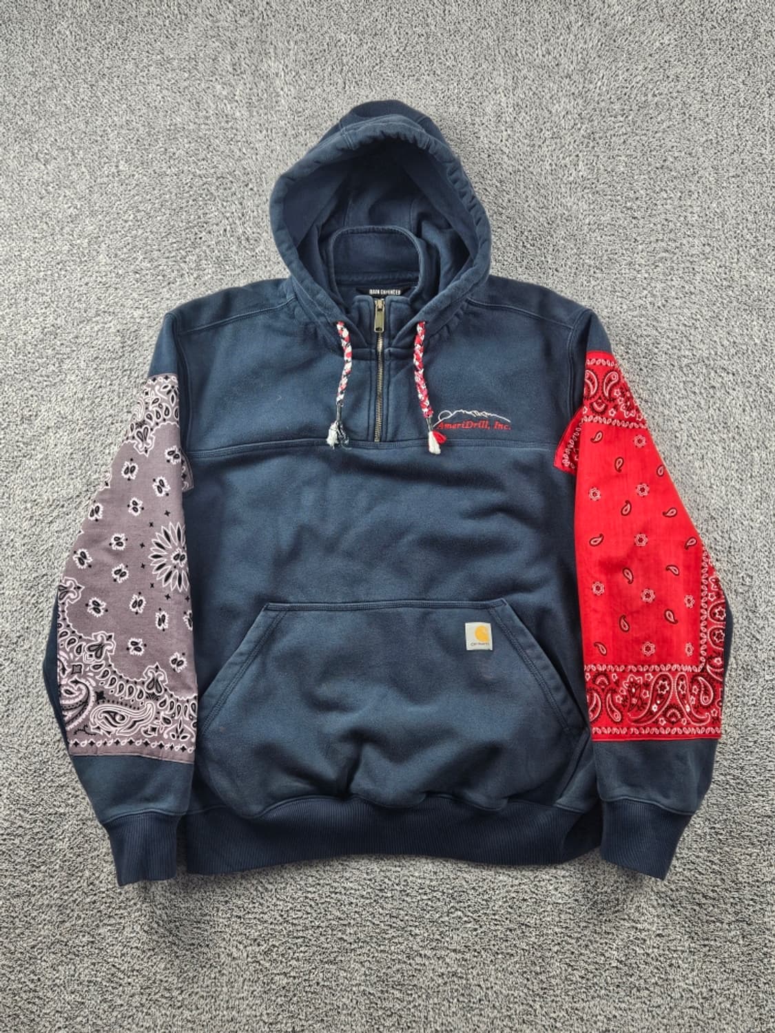 칼하트 페이즐리 반다나 커스텀 스웻 후드티셔츠 ( L ) / 11271 상품이미지2