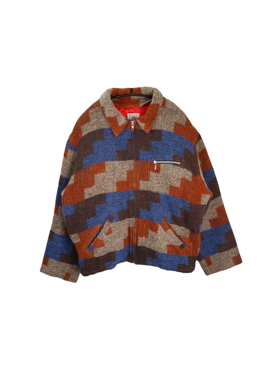 BEAMS PLUS 올드 울 패턴 집업 재킷 상품이미지4