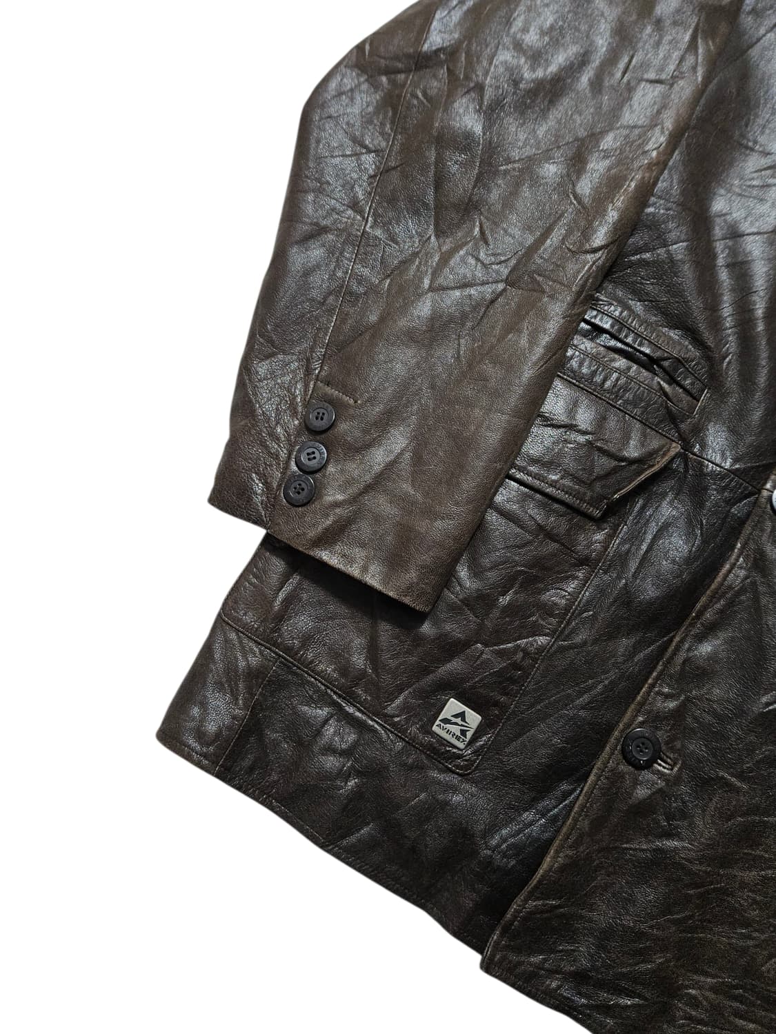 아비렉스 레더 피코트 더블 자켓 5XL XXXXXL 상품이미지5