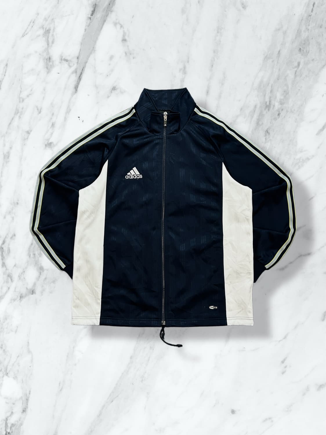 아디다스 일판 그레이 사이드라인 네이비 트랙탑 져지 L 상품이미지1