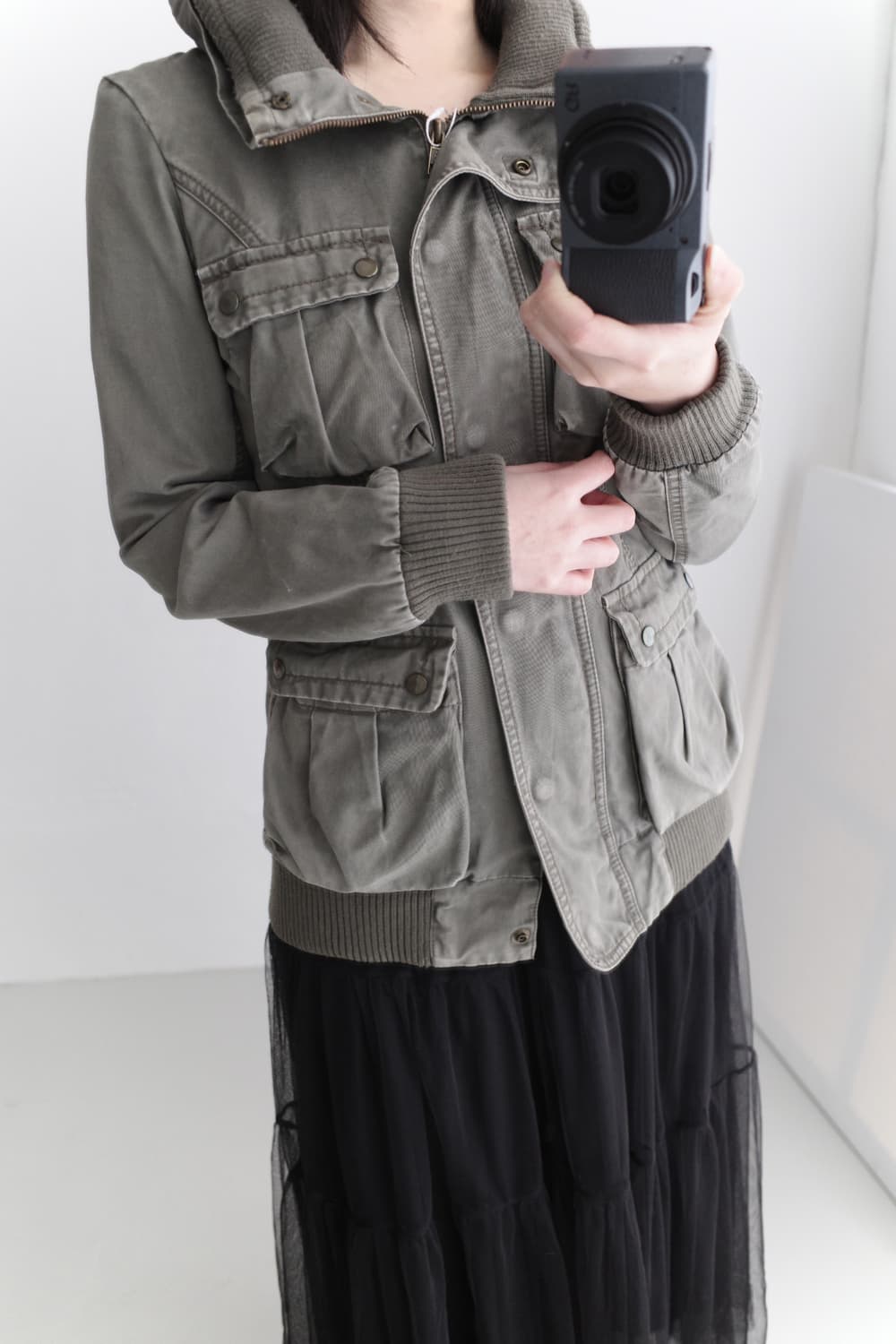 cargo pocket hood jacket 상품이미지8