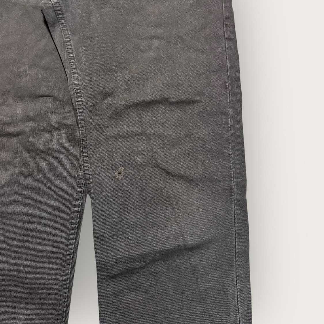 90s USA 리바이스 550 다크 올리브 데님 W32 상품이미지3