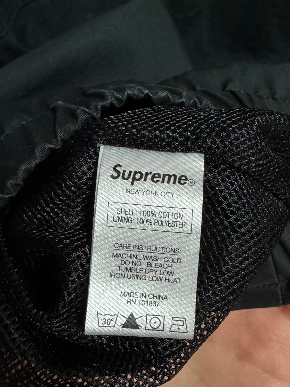 [XL] 슈프림 하이랜드 자켓 블랙 상품이미지8