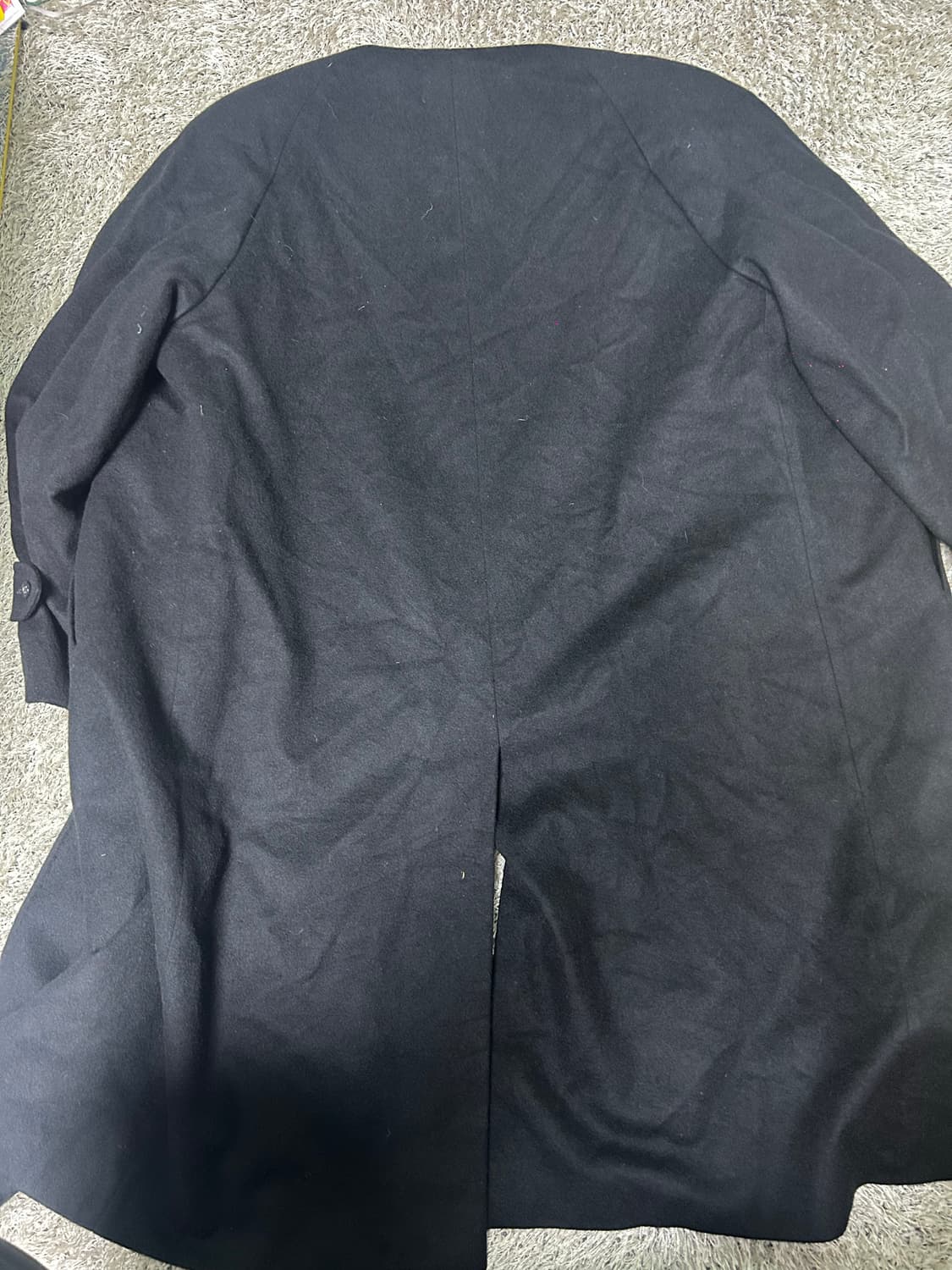 스코틀랜드제 크롬비 캐시미어100프로 코트 사이즈 105 상품이미지7