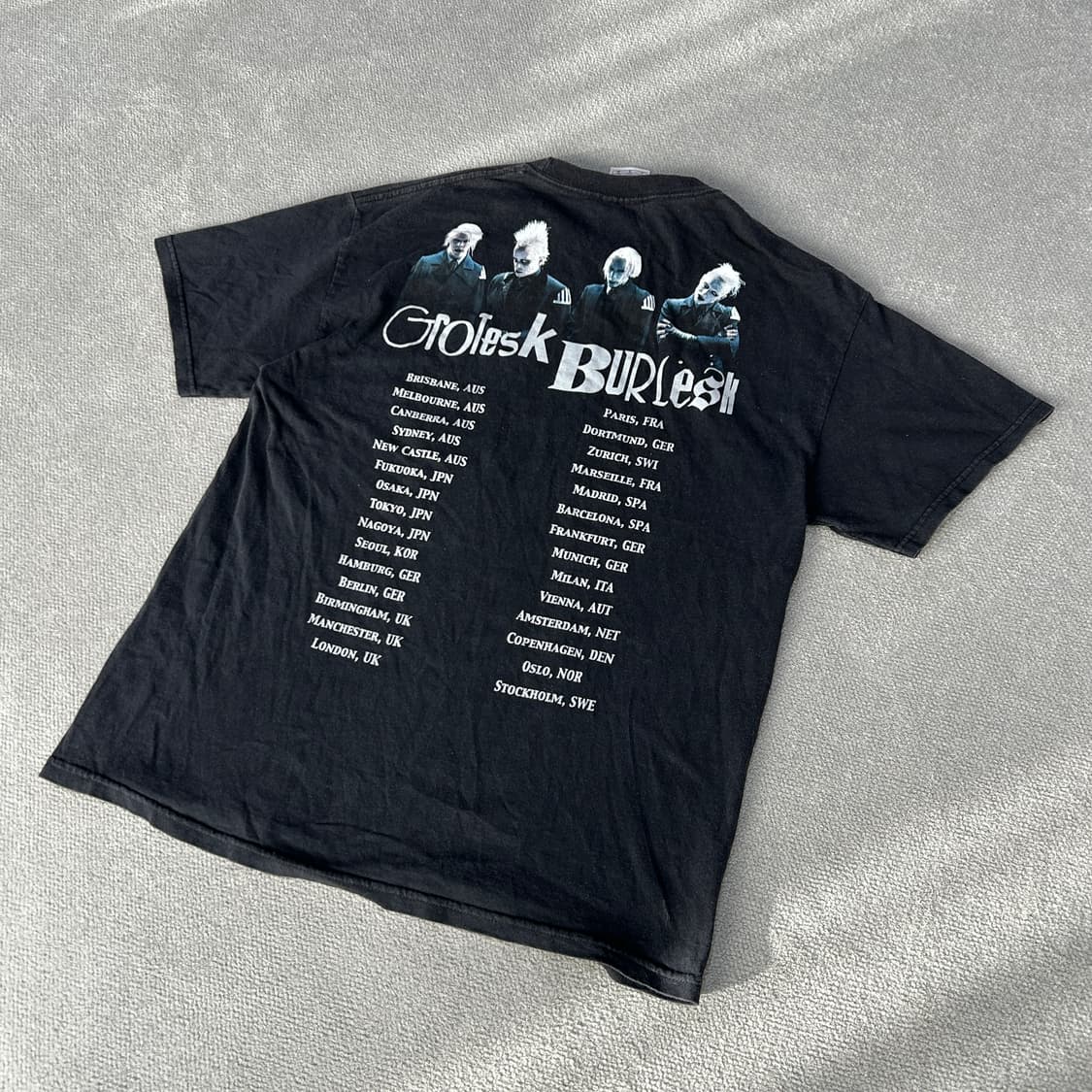 2001 판테라 밴드 마릴린맨스 프린팅 반팔 상품이미지2