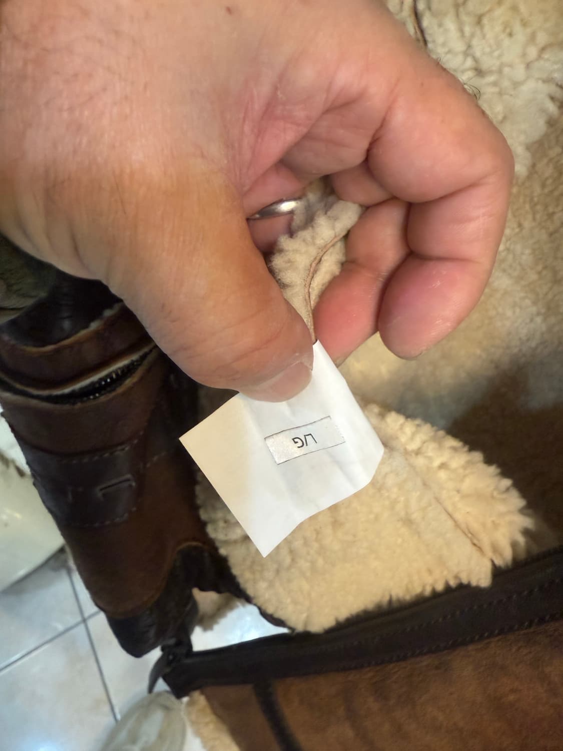 100 정품 에트로 양가죽 무스탕 팝니다 상품이미지6