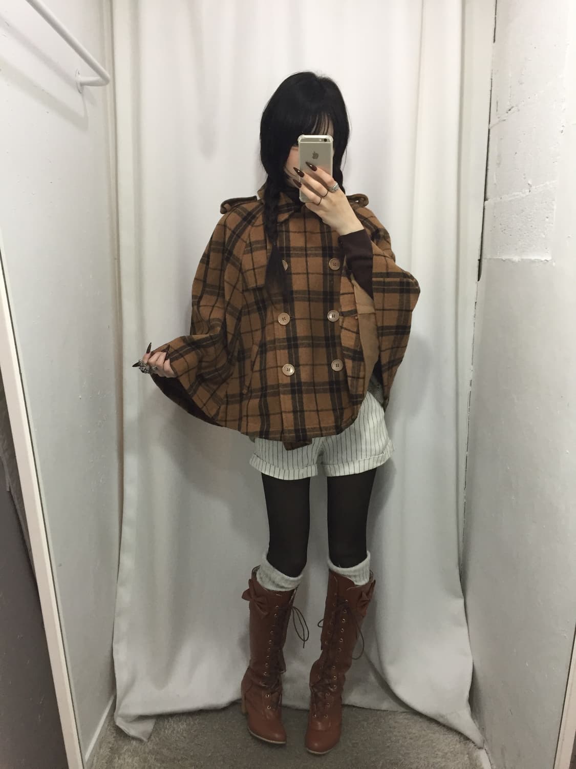 명탐정 체크 코디 🤎 상품이미지5