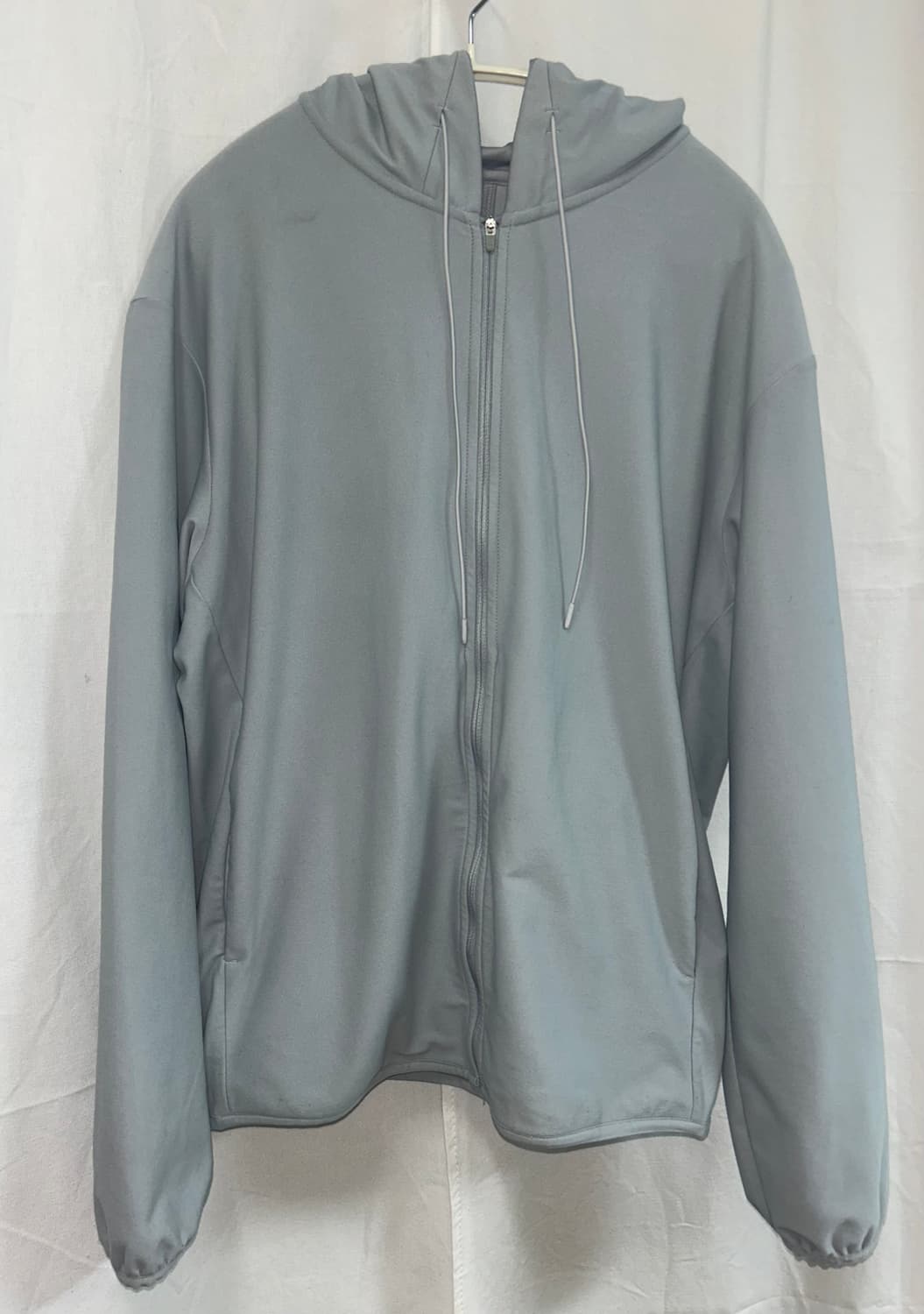 포스트 아카이브 팩션 5.0 HOODIE CENTER (GREY) 상품이미지3
