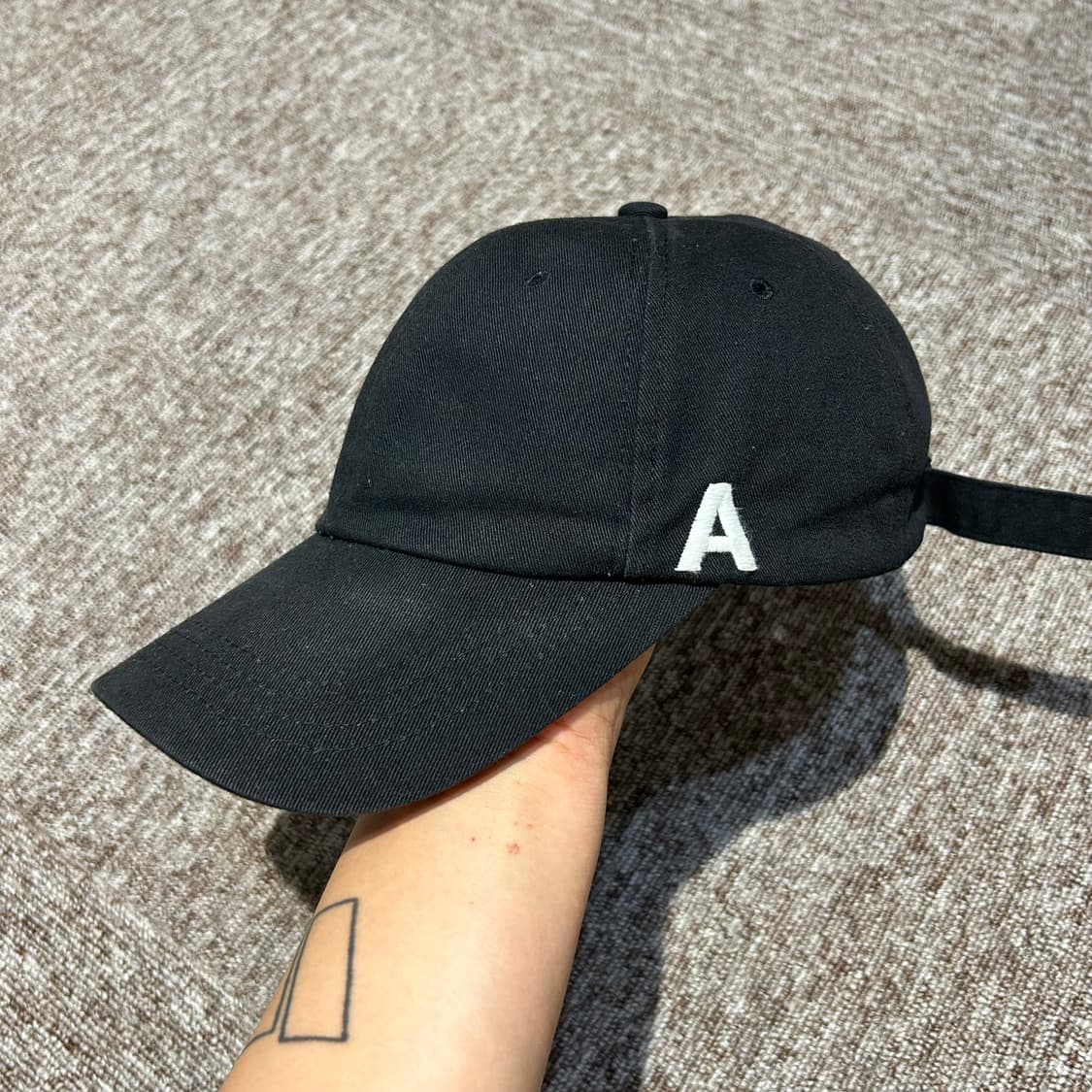 아더에러 ADER ERROR 블랙 볼캡 모자 상품이미지1