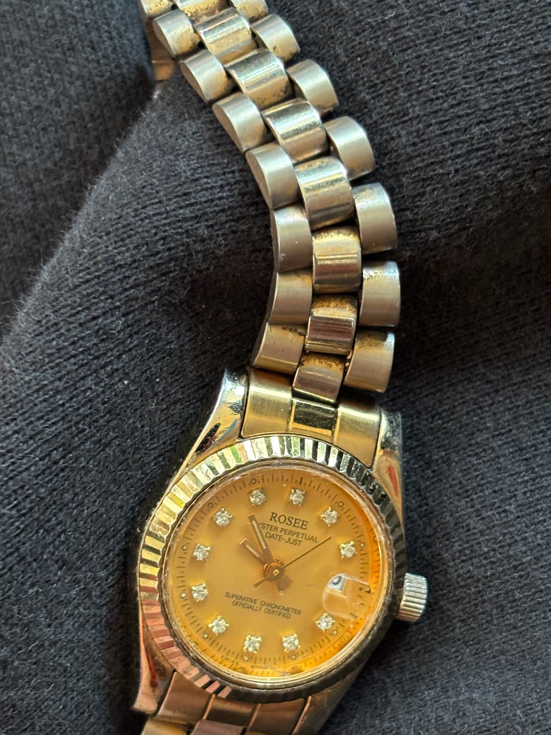 vintage rosee metal watch 상품이미지4