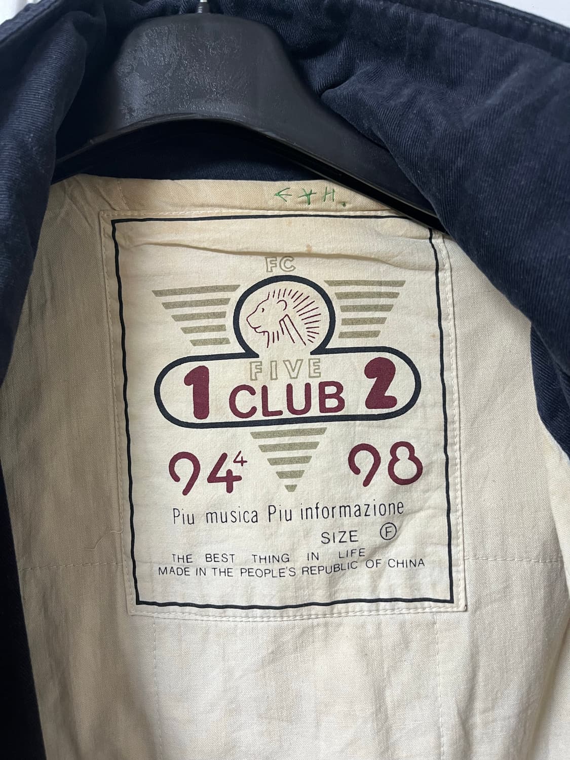 네이비 디테일 자켓 상품이미지7