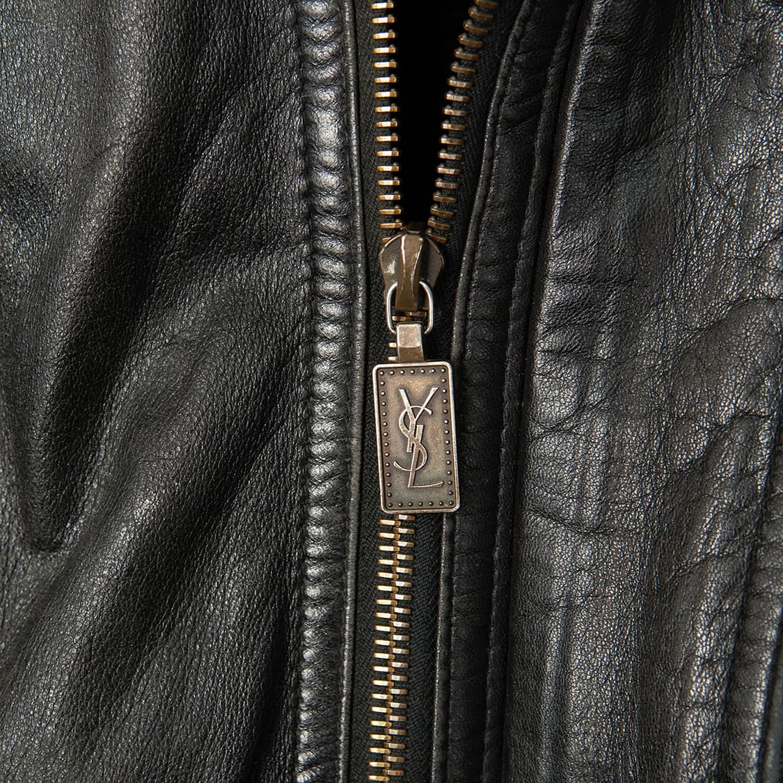 [105] 90s YSL 입생로랑 뿌르옴므 양가죽 봄버 자켓  상품이미지5