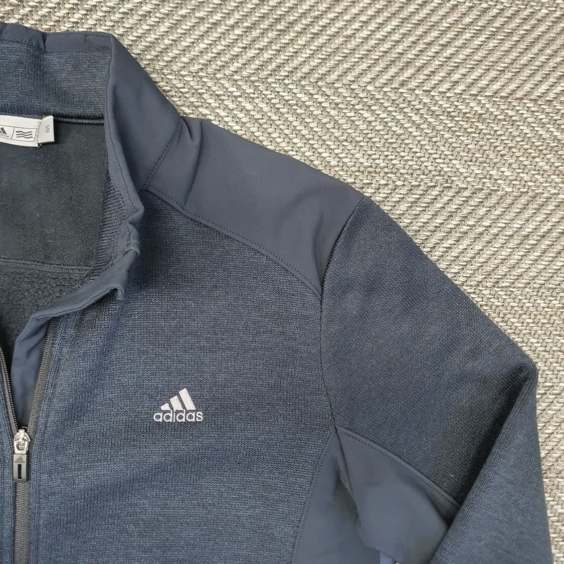 아디다스 골프 기모 집업자켓 남자105 상품이미지3
