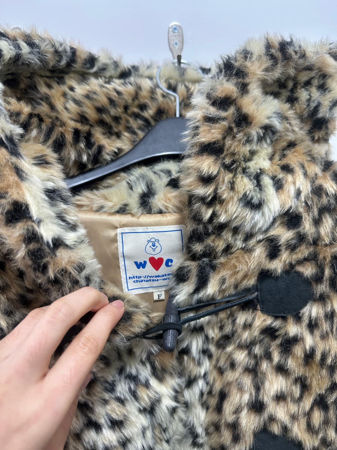 Wakatsuki Chinatsu 레오파드 곰돌이 귀 퍼 상품이미지8