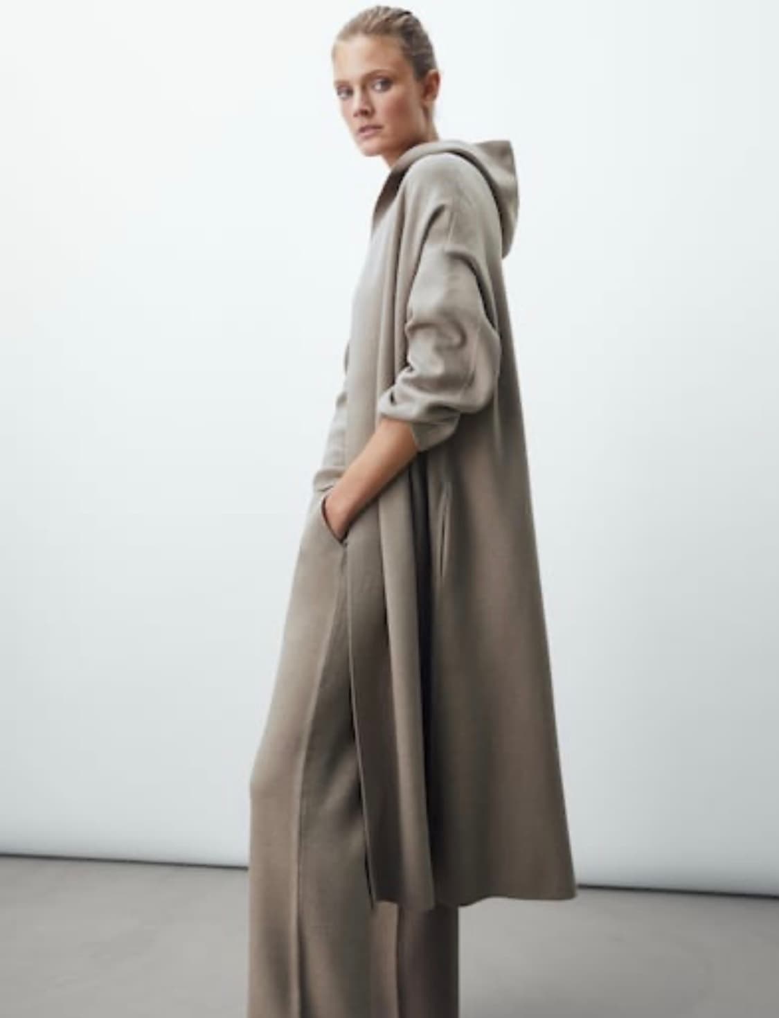 마시모두띠 후드 롱가디건 상품이미지1