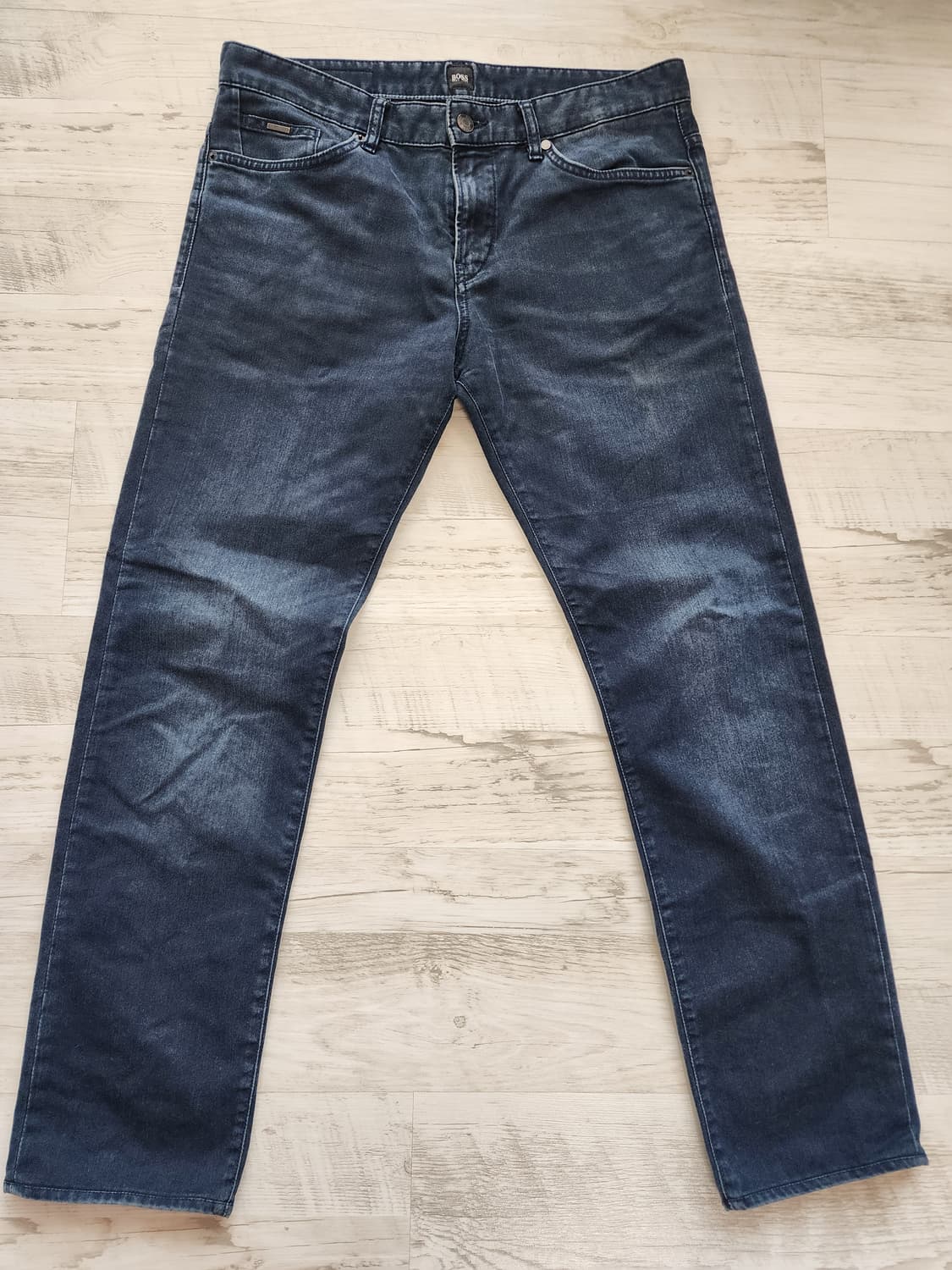 HUGOBOSS 휴고보스 스트래치 데님 팬츠 34사이즈 진청 스판 청바지 상품이미지1