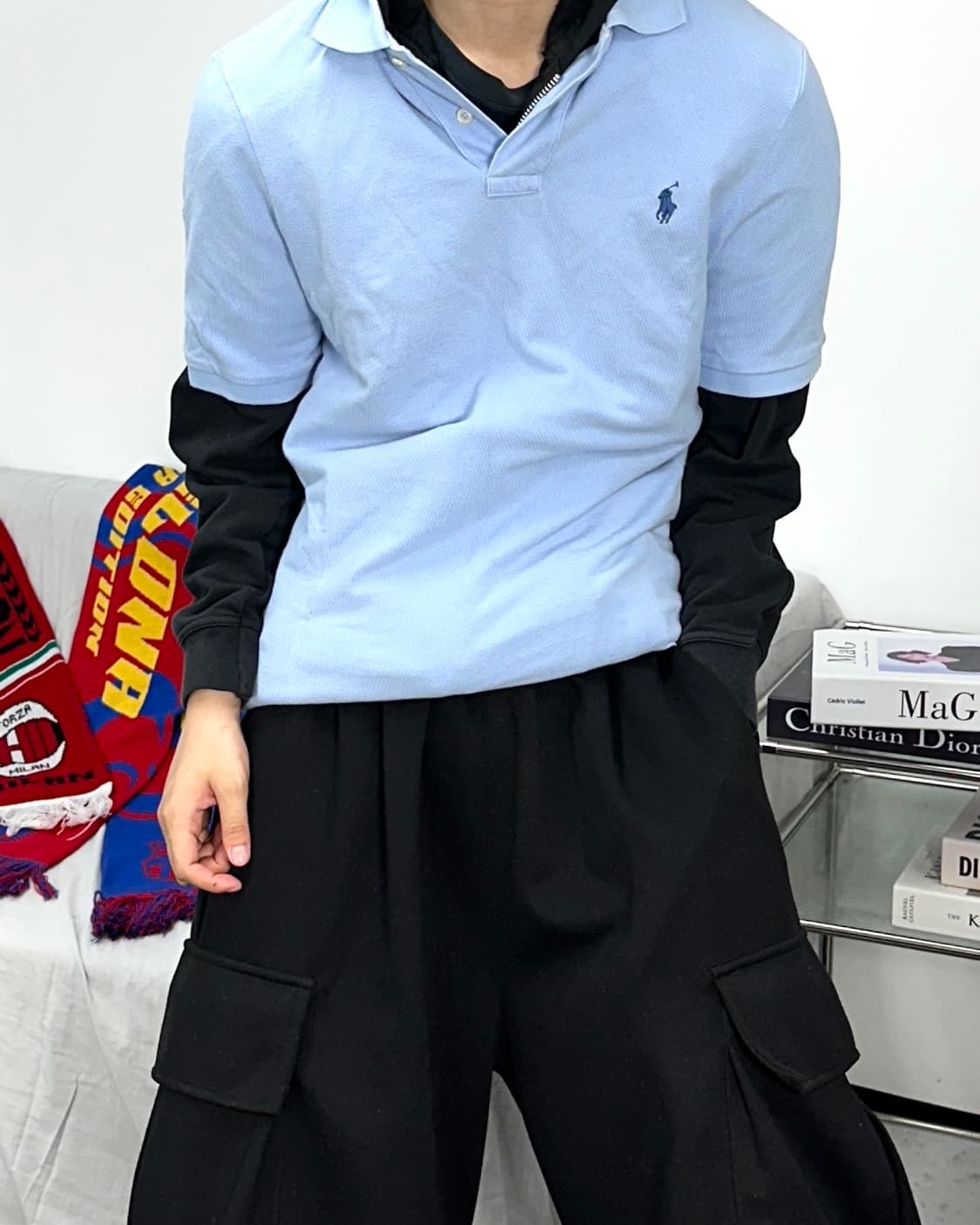 폴로 랄프로렌 스카이블루 pk S 상품이미지2