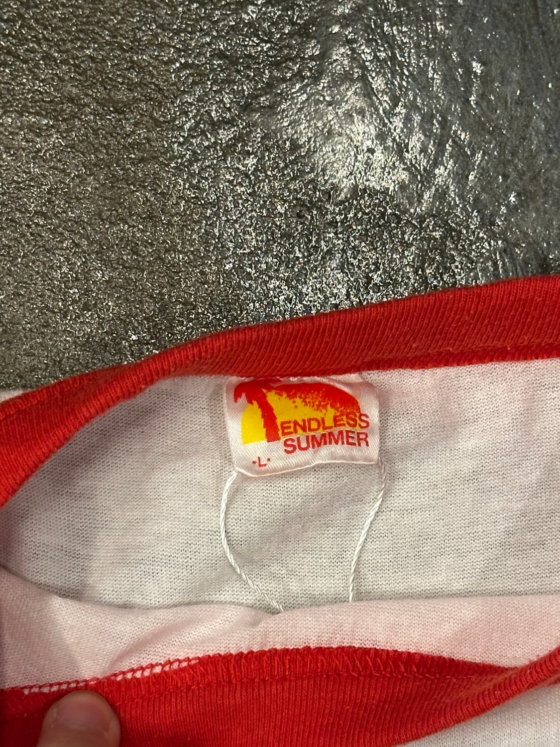 90s KY02 락 레글런 L/S L 상품이미지4
