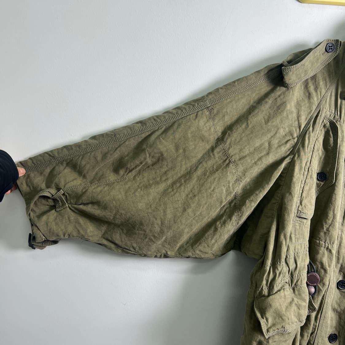 버버리 프로섬 카키 밀리터리 린넨 야상 상품이미지9