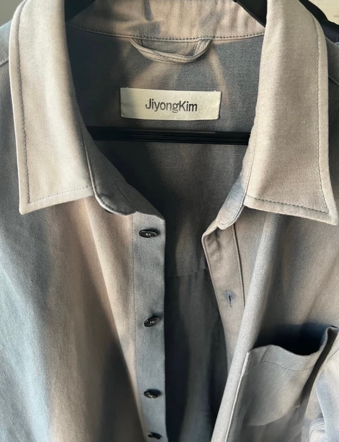 [L] 지용킴 23aw 썬블리치드 셔츠 상품이미지3