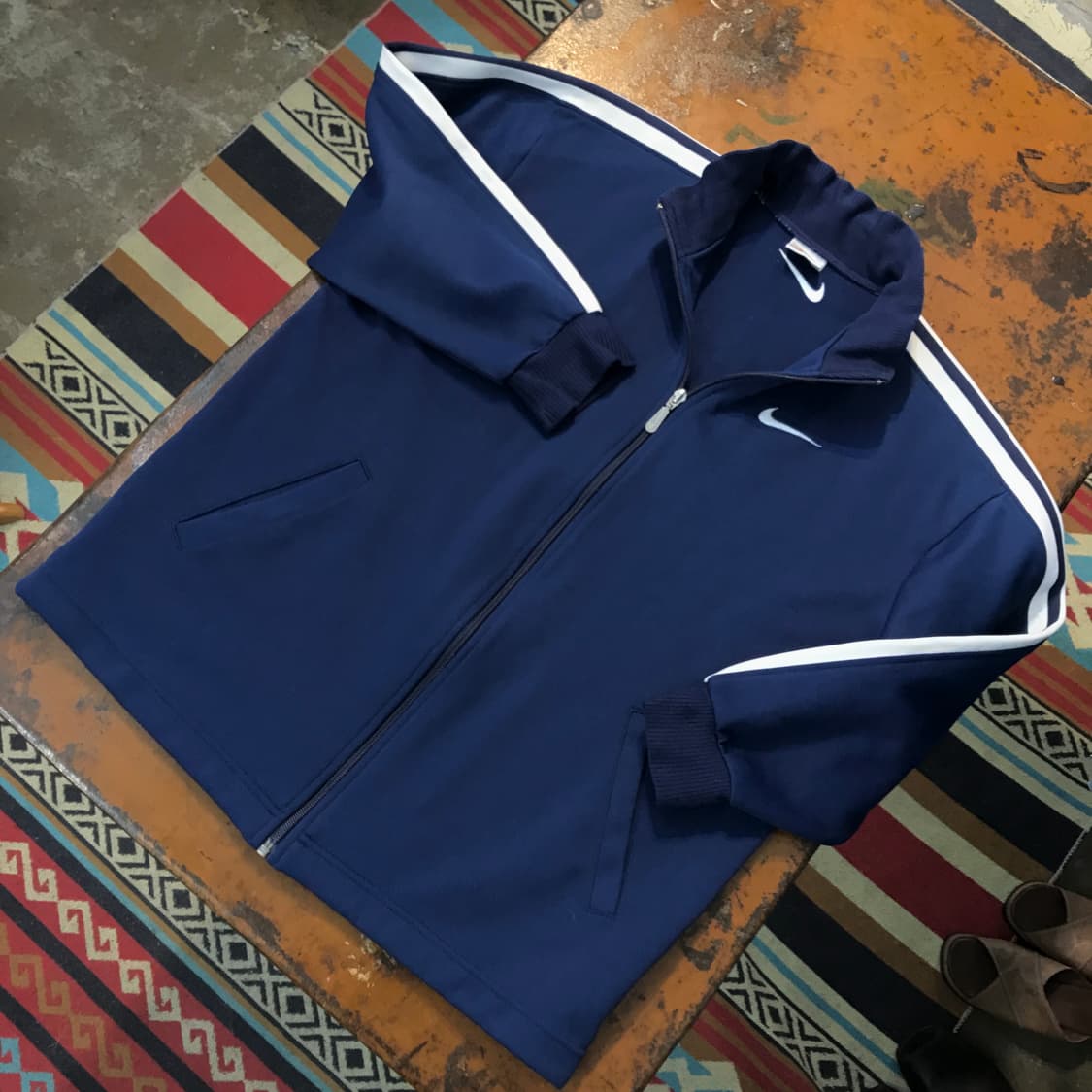 Japan 나이키 네이비 집업 져지 여성 루즈핏 남성 100 상품이미지2