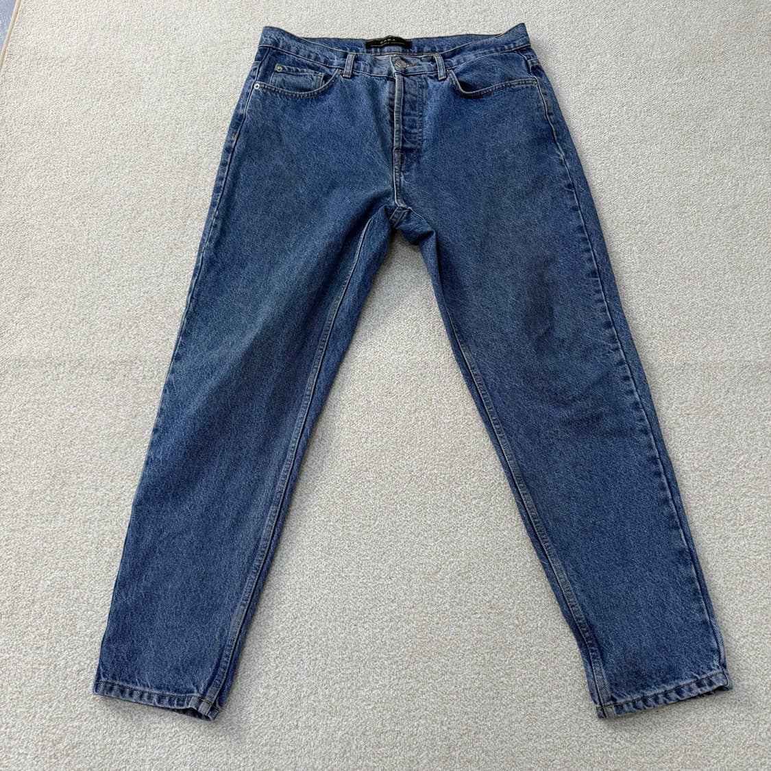 [32] 자라 버튼 디테일 데님팬츠 0107T1 상품이미지1