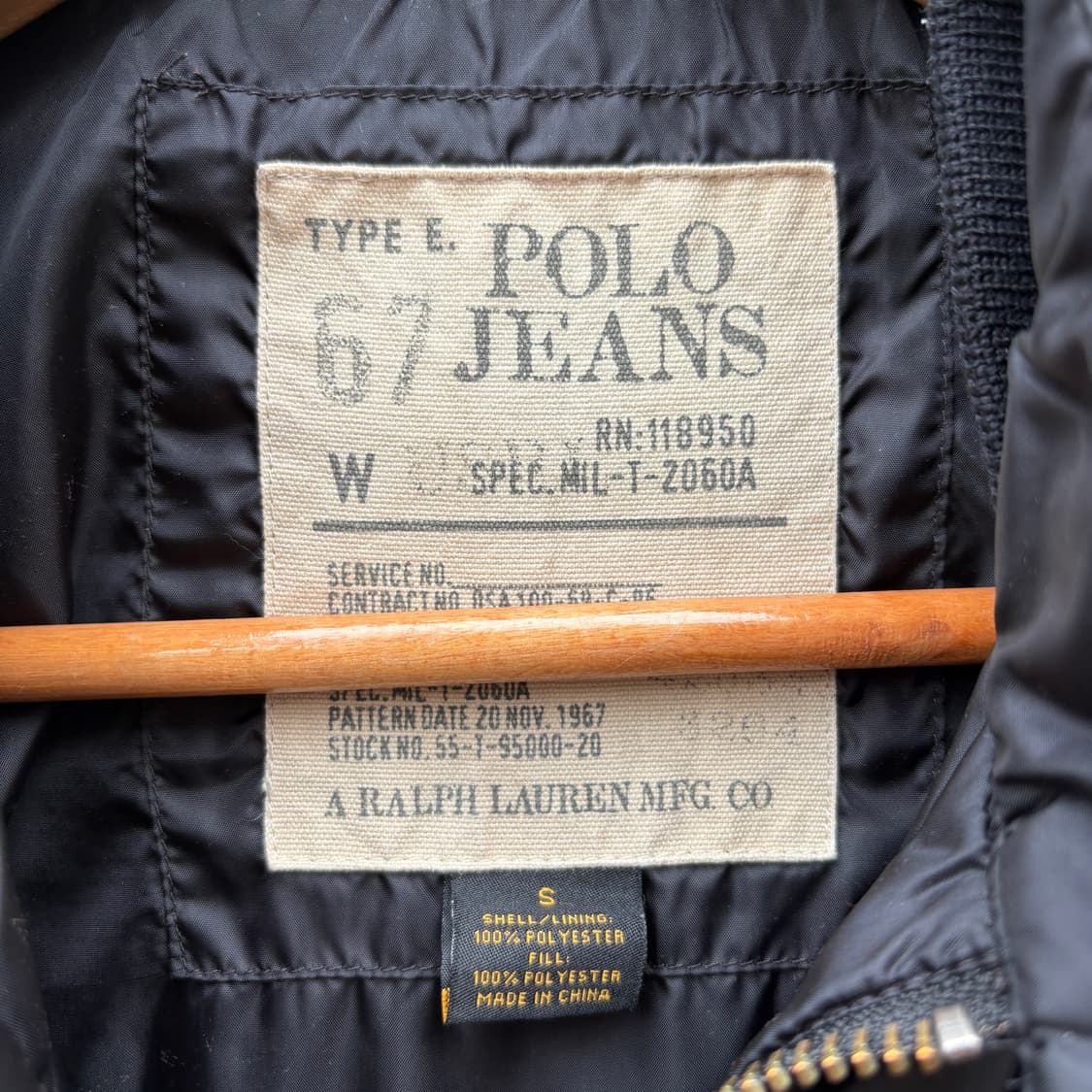 Polo 폴로 진스 퀼팅 라이더 자켓 상품이미지2