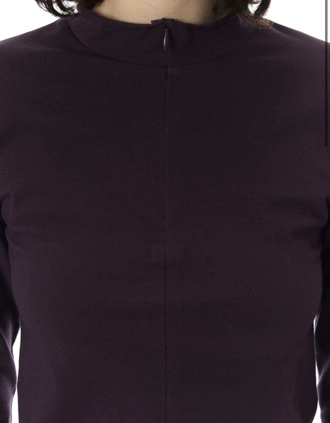 HALF ZIP LONG TOP PURPLE 상품이미지4