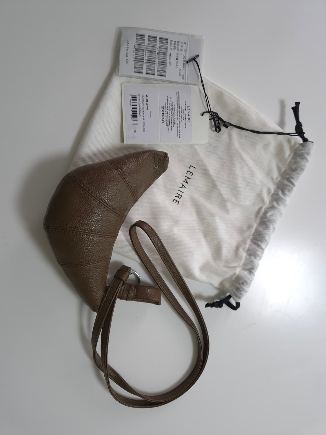 르메르 크루아상 크로스바디 코인 펄스 코인지갑 상품이미지1