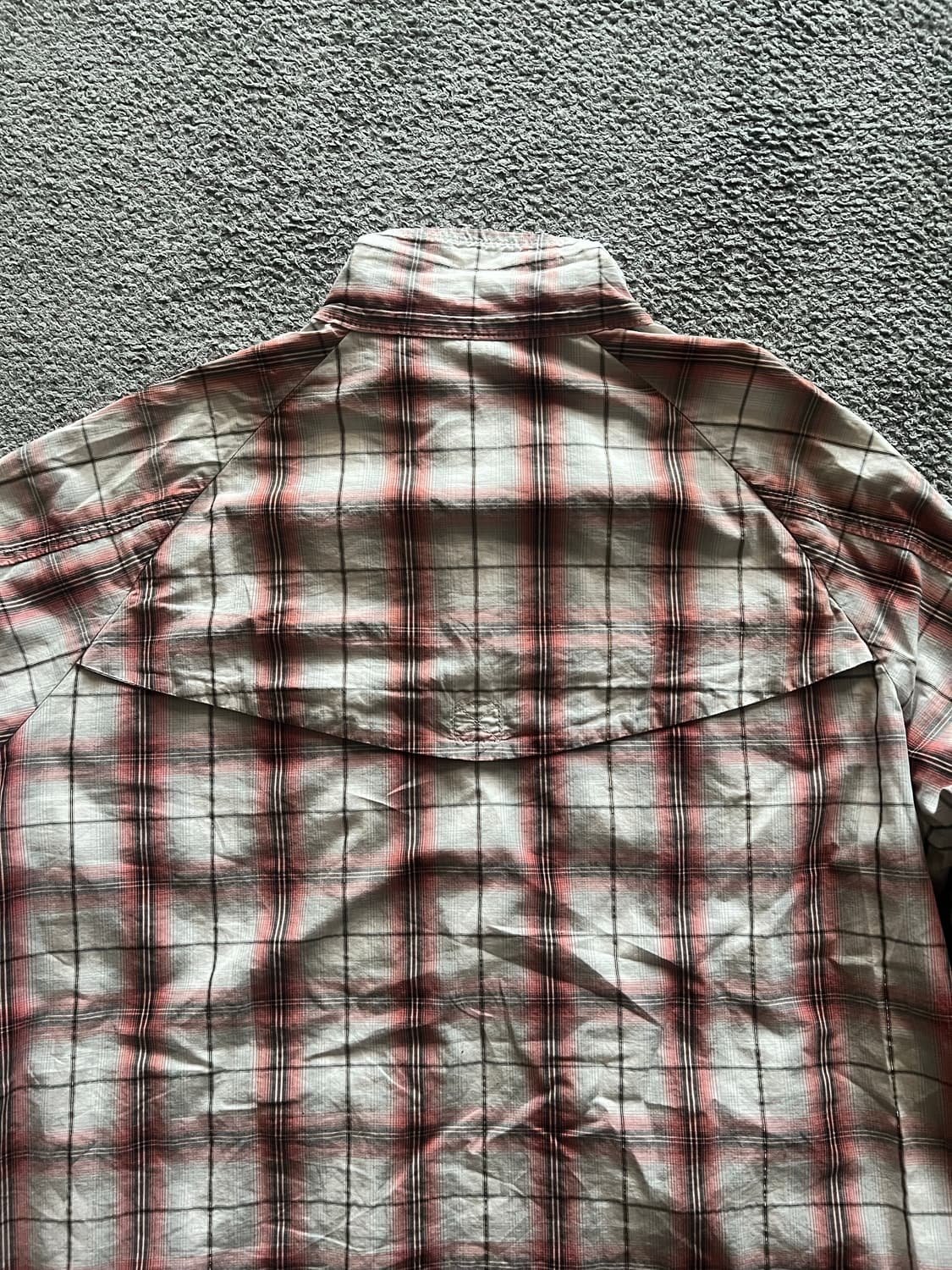 90s USA제 쇼트 Schott 오리지널 웨스턴 체크 자켓 상품이미지4