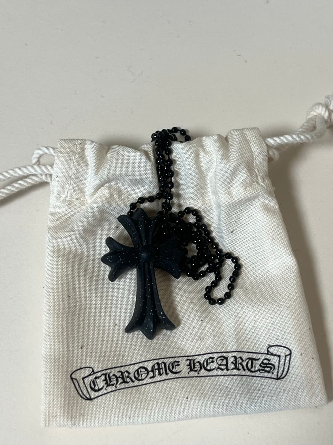 크롬하츠 실리크롬 블랙 글리터 상품이미지1