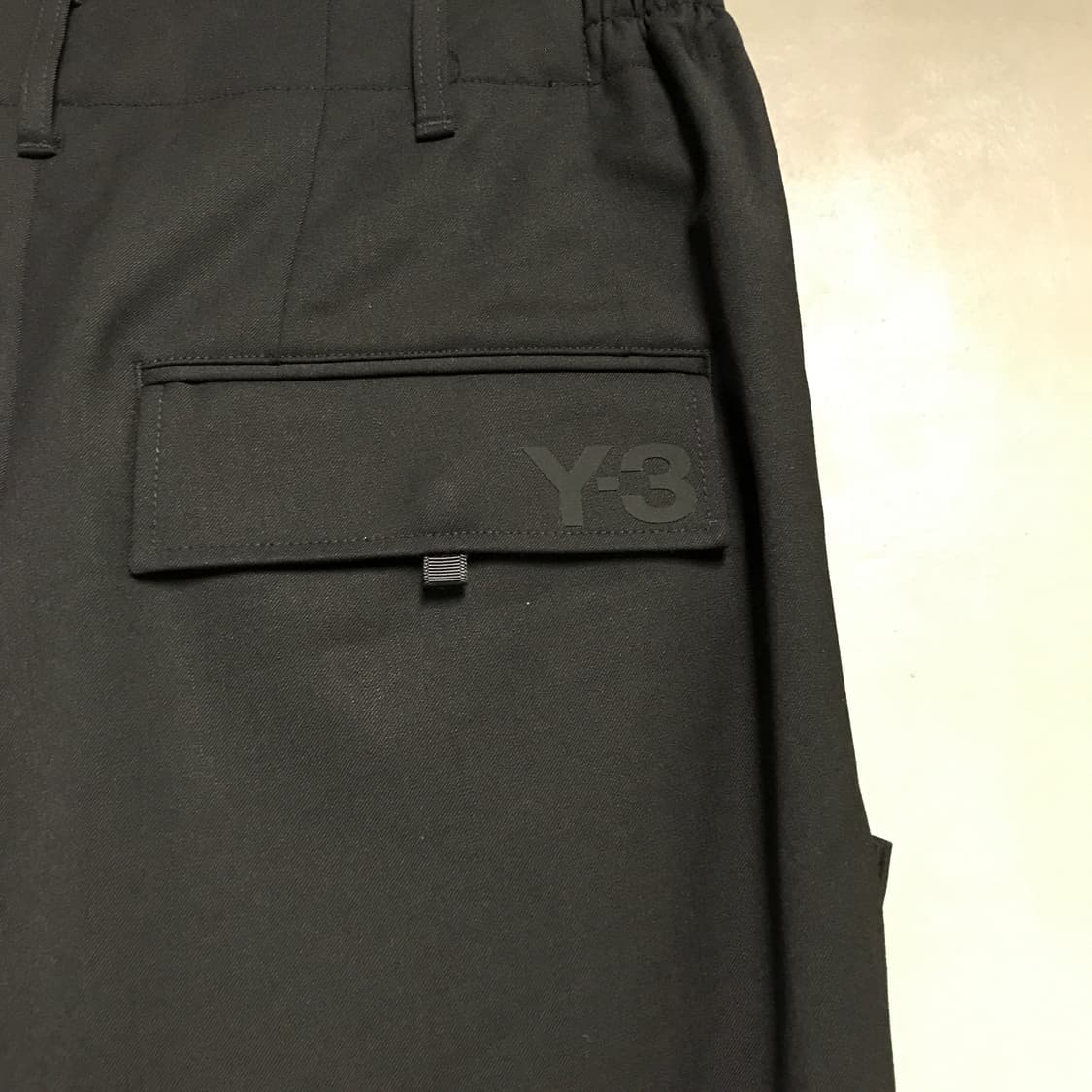 Y-3 블랙 팬츠 S 상품이미지4