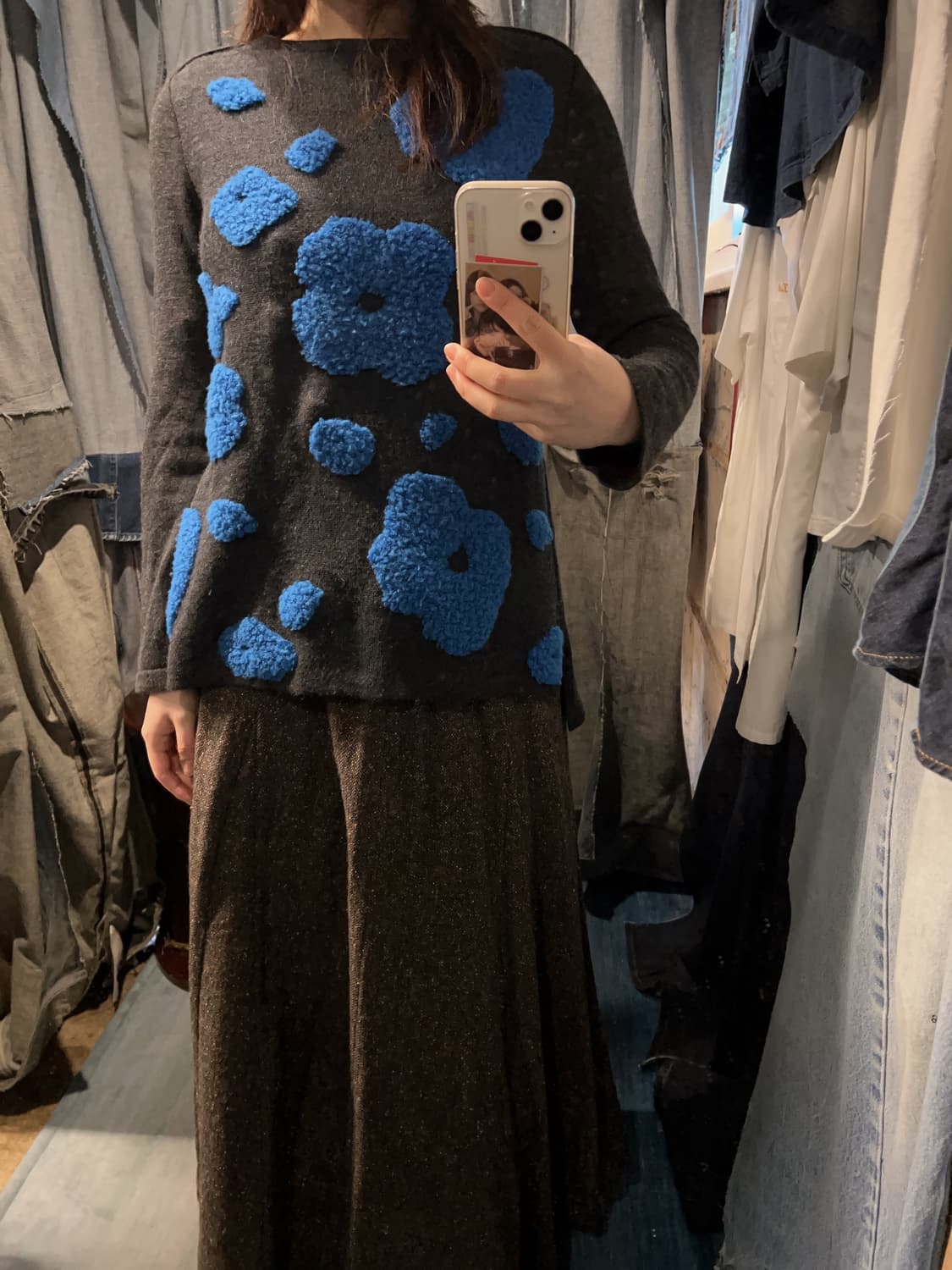 44-66 ) COSA-NOSTRA Boucle Sweater 상품이미지2