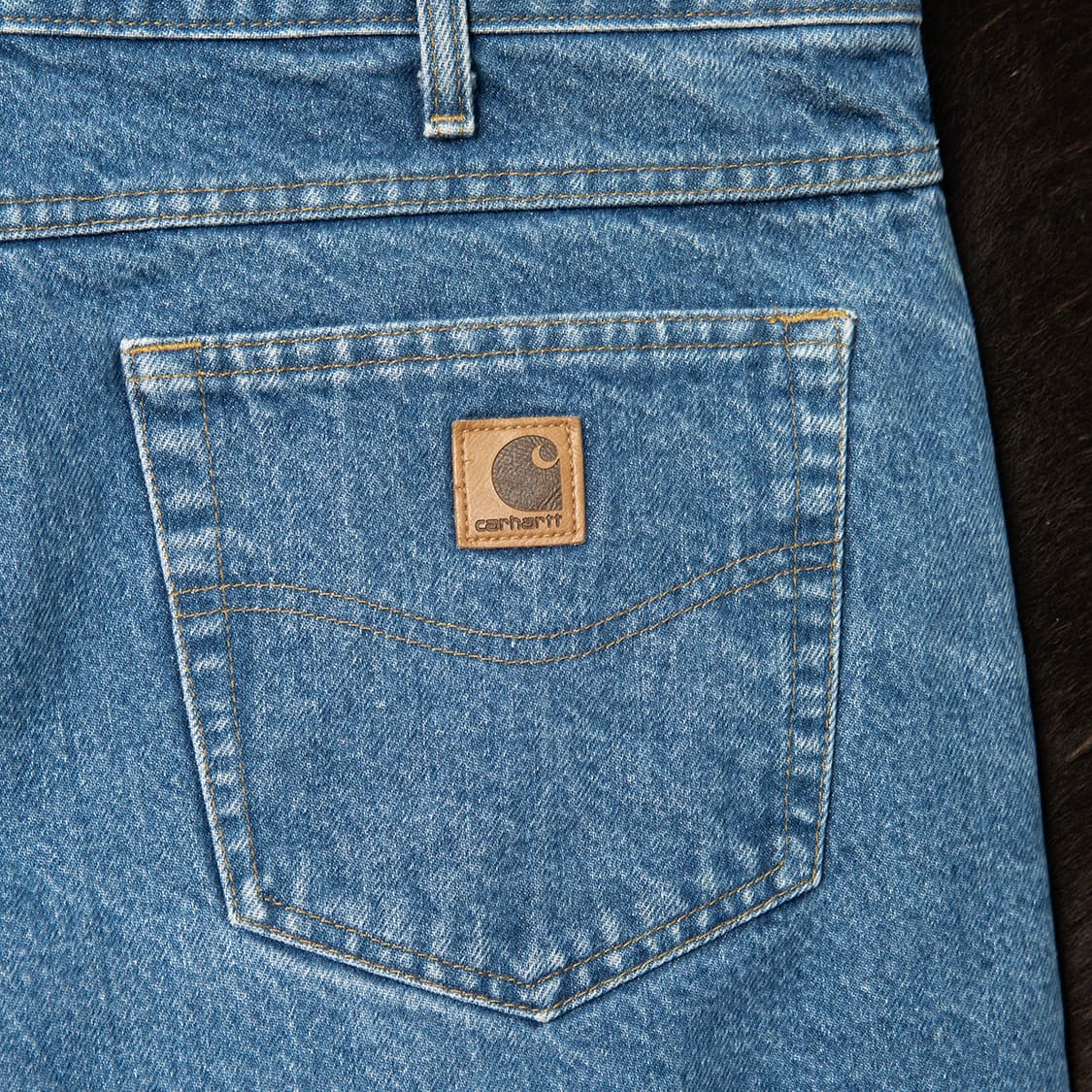 [38] 00s 칼하트 B21 DST 플란넬 라이닝 데님팬츠 헤비웨이트  상품이미지7